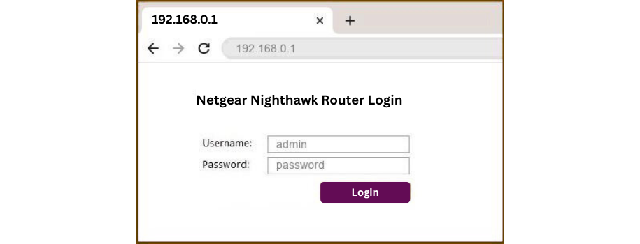 Netgear nighthawk Router Login