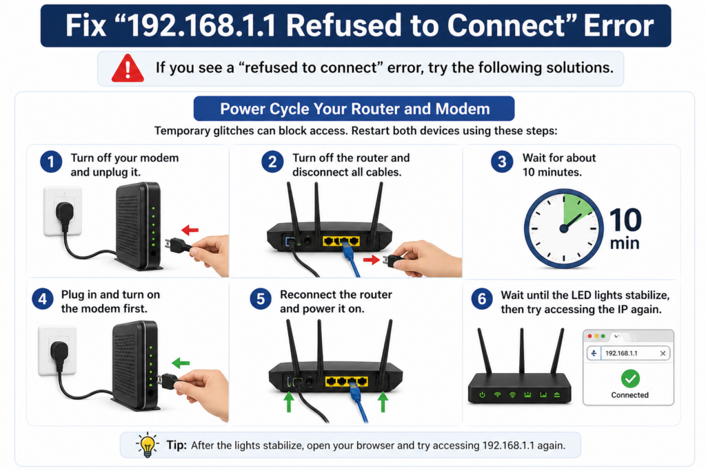 Refused-to-Connect-Error