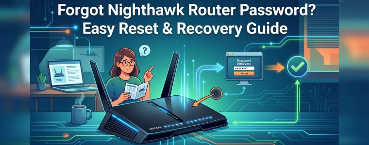 Forgot Nighthawk Router Password